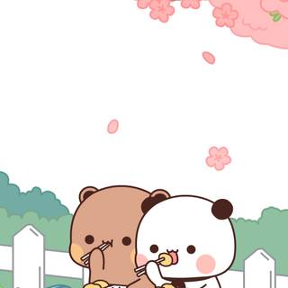 Chibi bear wallpaper