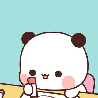 Chibi bear wallpaper