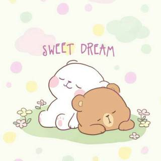 Chibi bear wallpaper