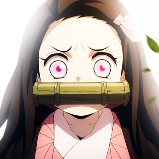 Sad Nezuko wallpaper