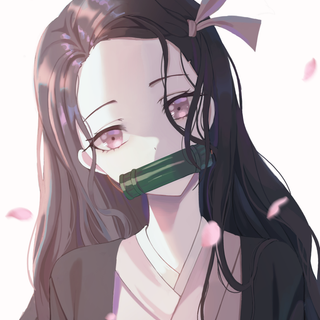 Sad Nezuko wallpaper