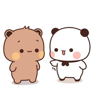 Chibi bear wallpaper