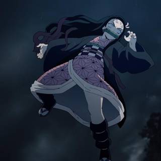 Sad Nezuko wallpaper
