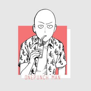 Saitama Oppai wallpaper