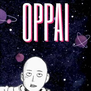 Saitama Oppai wallpaper