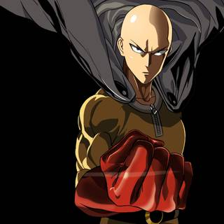 Saitama Oppai wallpaper