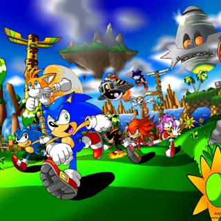 Sonic The Hedgehog 2023 wallpaper