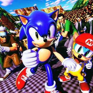 Sonic The Hedgehog 2023 wallpaper