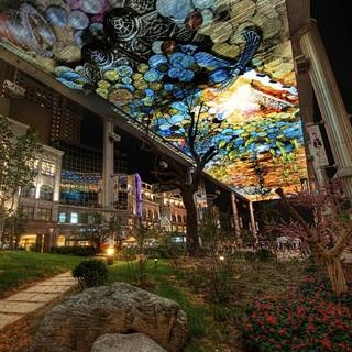 Urban spring wallpaper