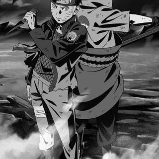 Naruto and Sasuke iPhone wallpaper