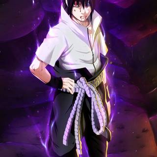 Naruto and Sasuke iPhone wallpaper