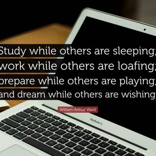 Laptop study wallpaper