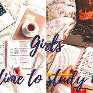 Laptop study wallpaper