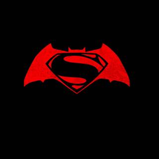 Neon Superman wallpaper