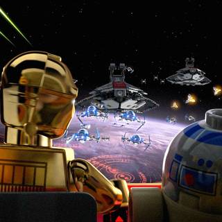 Lego Space wallpaper