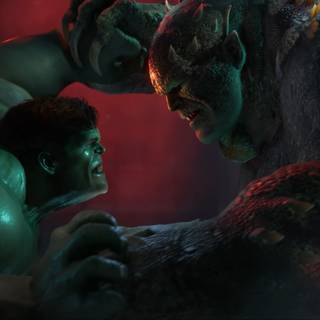 Hulk vs Abomination wallpaper