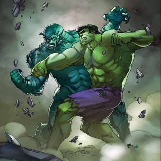 Hulk vs Abomination wallpaper