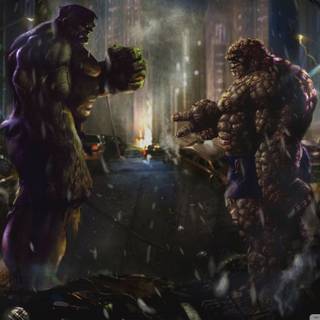 Hulk vs Abomination wallpaper