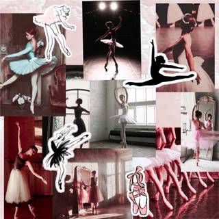 Dance collage wallpaper