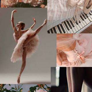 Dance collage wallpaper