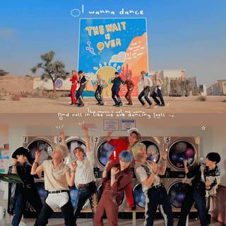 Dance collage wallpaper