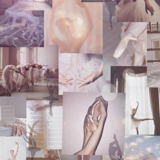 Dance collage wallpaper