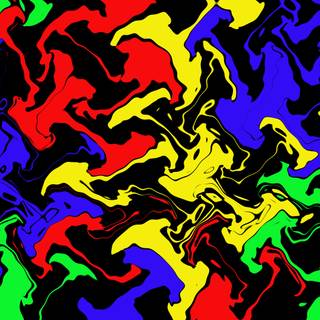 Red blue green wallpaper