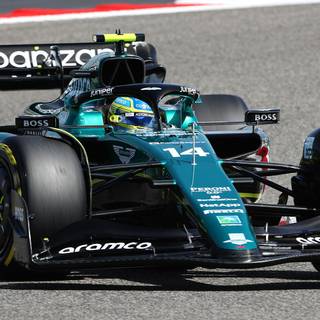 Aston Martin 2023 F1 car iPhone HD wallpaper