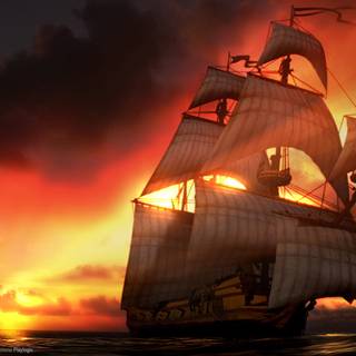 Desktop Pirates of Caribbean wallpaper