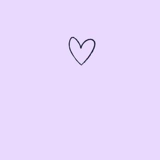 Simple heart aesthetic wallpaper