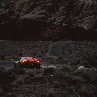 Car racing aesthetic wallpaper