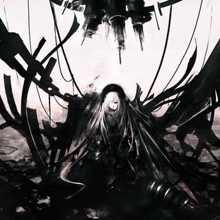 Dark anime girls PC wallpaper