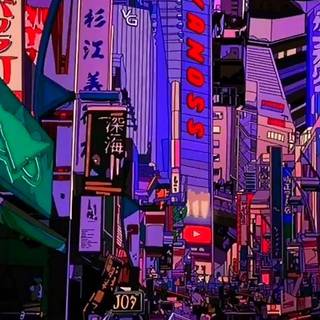 Car racing aesthetic wallpaper