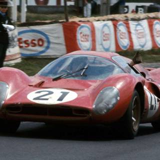 Car racing aesthetic wallpaper