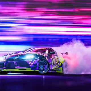 Car racing aesthetic wallpaper