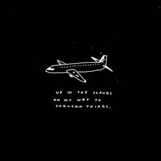 Dark aesthetic cute objects wallpaper