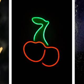 Dark aesthetic cute objects wallpaper