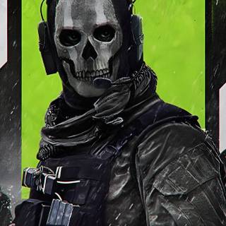 COD MW2 ghost wallpaper
