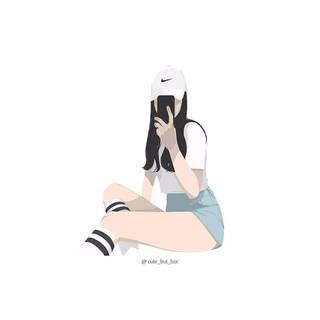 Mirror girls wallpaper