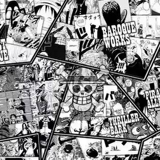 One Piece manga panels wallpaper