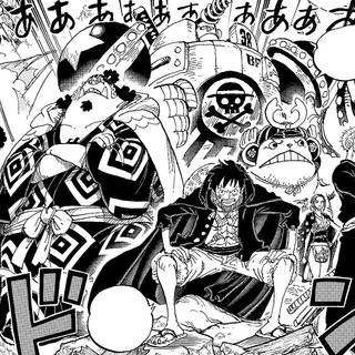 One Piece manga panels wallpaper