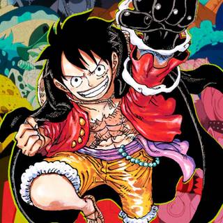 One Piece manga panels wallpaper