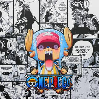 One Piece manga panels wallpaper