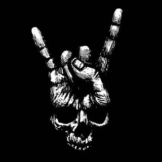 Skull rock wallpaper