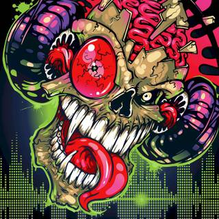 Skull rock wallpaper