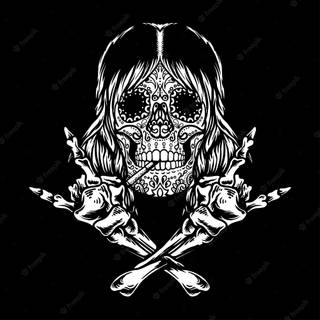 Skull rock wallpaper