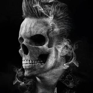 Skull rock wallpaper