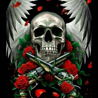 Skull rock wallpaper