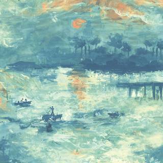 Impressionist iPhone wallpaper