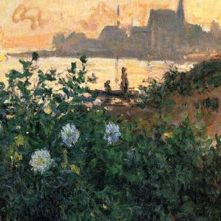 Impressionist iPhone wallpaper